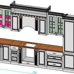 Кухонный гарнитур Верона 3.9 (крем) композиция №2 в Урае - uray.mebel24.online | фото 6