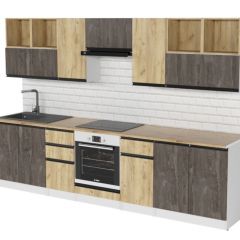 Кухонный гарнитур Виола экстра 3000 мм в Урае - uray.mebel24.online | фото 3