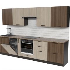 Кухонный гарнитур Яшма 3000 мм в Урае - uray.mebel24.online | фото 4
