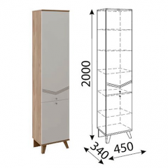 Лимба (гостиная) М03 Пенал в Урае - uray.mebel24.online | фото 1