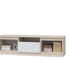 ЛОРИ Гостиная модульная (дуб сонома светлый/белый) в Урае - uray.mebel24.online | фото 6