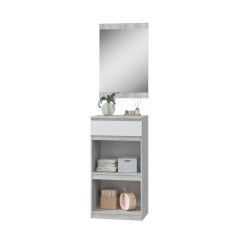 ЛОРИ Прихожая  (дуб серый/белый) в Урае - uray.mebel24.online | фото 11