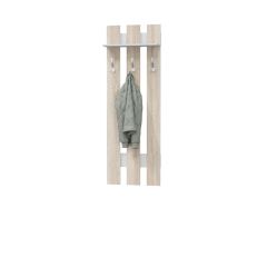 ЛОРИ Прихожая  (дуб сонома светлый/белый) в Урае - uray.mebel24.online | фото 4