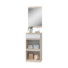 ЛОРИ Прихожая  (дуб сонома светлый/белый) в Урае - uray.mebel24.online | фото 11