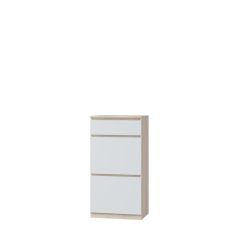 ЛОРИ Прихожая  (дуб сонома светлый/белый) в Урае - uray.mebel24.online | фото 12