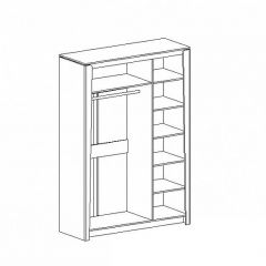 МАЛЬТА МС Спальный гарнитур (Дуб Винтерберг) в Урае - uray.mebel24.online | фото 8