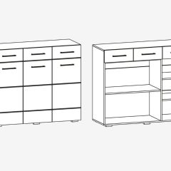 Модульная гостиная Фиеста (Венге/Белый глянец) в Урае - uray.mebel24.online | фото 3