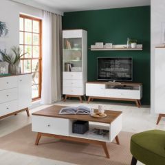 Модульная гостиная HEDA (белый) в Урае - uray.mebel24.online | фото