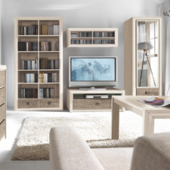 Модульная гостиная КОЕН МДФ (Ясень снежный) в Урае - uray.mebel24.online | фото