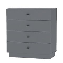 Модульная гостиная Квадро (ЛДСП дуб крафт золотой) в Урае - uray.mebel24.online | фото 5