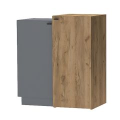 Модульная гостиная Квадро (ЛДСП дуб крафт золотой) в Урае - uray.mebel24.online | фото 6