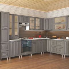 Модульная кухня Луксор клен серый в Урае - uray.mebel24.online | фото 2