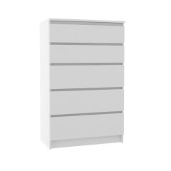 МОРИ МК 700.5 Комод (белый) в Урае - uray.mebel24.online | фото 2
