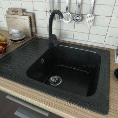 Мойка кухонная MS-6 (640х490) в Урае - uray.mebel24.online | фото 1