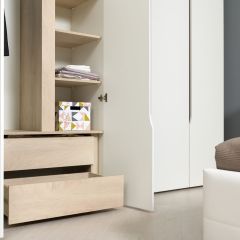 Муссон Шкаф двухстворчатый 13.198 в Урае - uray.mebel24.online | фото 3