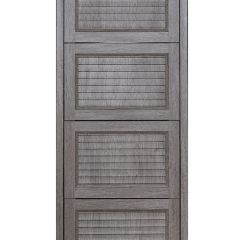Обувница Комфорт Ф 001 Фасад 3D Жалюзи (4 секции) в Урае - uray.mebel24.online | фото 2