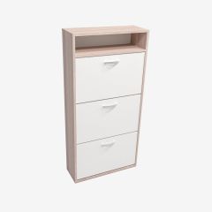 Обувница ПО-1 "Приветливая", мод.1 (Дуб сонома) в Урае - uray.mebel24.online | фото