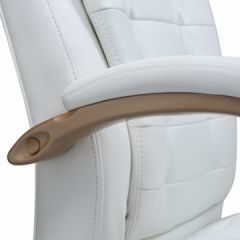 Офисное кресло для руководителей DOBRIN DONALD LMR-106B белый в Урае - uray.mebel24.online | фото 8