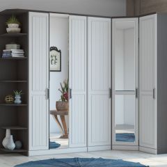 Пенал ГЛУХОЙ НКМ ВЕНЕЦИЯ-1 Секция- 6 (Венге/Белое дерево) в Урае - uray.mebel24.online | фото 3