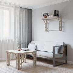 Полка Конструктор Арт.П830-1 в Урае - uray.mebel24.online | фото 4
