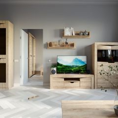 Полка подвесная НКМ Версаль-5 секция №15 в Урае - uray.mebel24.online | фото 2
