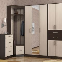 Прихожая ДИАНА-4 сек №10 (Венге/Дуб молочный) в Урае - uray.mebel24.online | фото 3