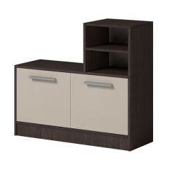Прихожая Энтер Комод (Венге/Дуб молочный) в Урае - uray.mebel24.online | фото