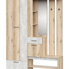 ФАВОРИТ 1 Прихожая (Дуб Делано/Цемент Светлый) в Урае - uray.mebel24.online | фото 2