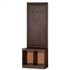 Шкаф для одежды открытый №620 "Инна" Денвер темный в Урае - uray.mebel24.online | фото 2