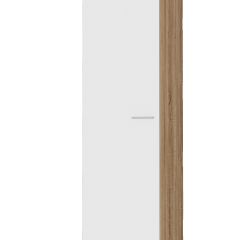 ИТАЛИЯ П-500 Пенал 1 дв. (Дуб сонома/Белый глянец) в Урае - uray.mebel24.online | фото