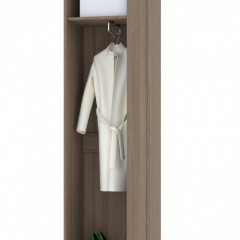 Прихожая Марица Пенал (ЯШ темный/ светлый) в Урае - uray.mebel24.online | фото 2