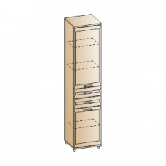 Прихожая Мелисса композиция 6 (Гикори Джексон светлый) в Урае - uray.mebel24.online | фото 8