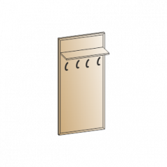 Прихожая Мелисса композиция 8 (Снежный Ясень) в Урае - uray.mebel24.online | фото 2