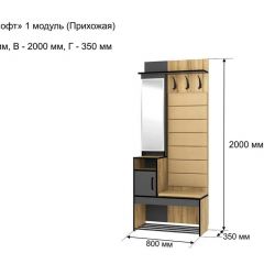 ОЛЬГА-ЛОФТ 1 Прихожая в Урае - uray.mebel24.online | фото 4