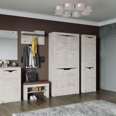 Прихожая Соренто (Дуб бонифаций) в Урае - uray.mebel24.online | фото