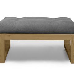 Пуф DEmoku СТ (Серебристо-серый/Холодный серый) в Урае - uray.mebel24.online | фото