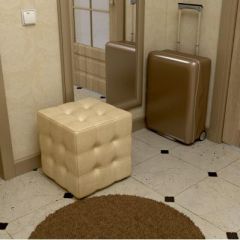 Пуф МОДЕРН 2 Бежевый в Урае - uray.mebel24.online | фото