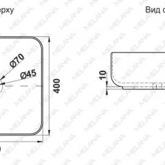 Раковина MELANA MLN-78110 в Урае - uray.mebel24.online | фото 2