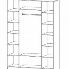 ГАММА Шкаф 4-х створчатый в Урае - uray.mebel24.online | фото 2