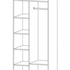 ВИКТОРИЯ Шкаф 2-х створчатый в Урае - uray.mebel24.online | фото 2
