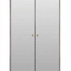 Шкаф 2-х створчатый Патрисия с Зеркалом (крем) в Урае - uray.mebel24.online | фото