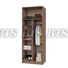 Шкаф 2-х створчатый с перегородкой (венге/лоредо) в Урае - uray.mebel24.online | фото 2