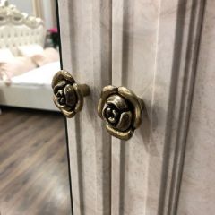 Шкаф 2-х створчатый с Зеркалом Афина (крем корень) в Урае - uray.mebel24.online | фото 2