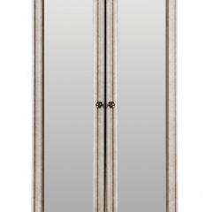 Шкаф 2-х створчатый с Зеркалом Афина (крем корень) в Урае - uray.mebel24.online | фото