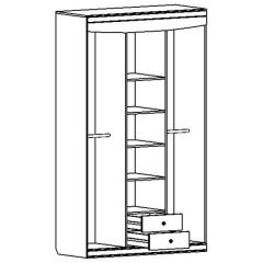 Шкаф 3-х дверный "Мария-Луиза 3" в Урае - uray.mebel24.online | фото 6