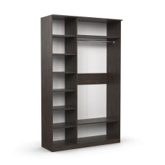 Шкаф 3-х створчатый Дуэт Люкс с зеркалом в Урае - uray.mebel24.online | фото 2
