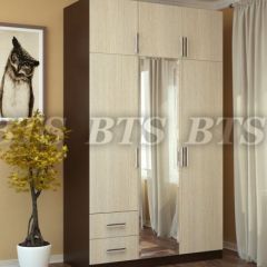 Шкаф 3-х створчатый с ящиками в Урае - uray.mebel24.online | фото