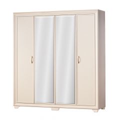Шкаф 4-дверный со стеклом №367 Афины в Урае - uray.mebel24.online | фото