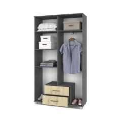 КАРИНА Шкаф 4-х дверный К43 в Урае - uray.mebel24.online | фото 8