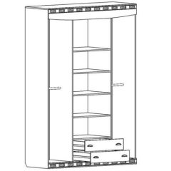 Шкаф 4-х дверный "Мария-Луиза 4" в Урае - uray.mebel24.online | фото 2